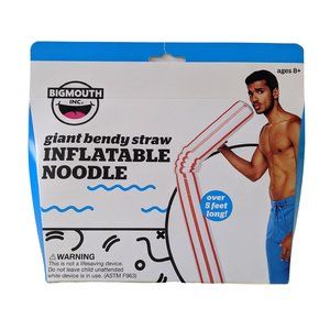 BigMouth Inc. Bendy Straw Inflatable Pool …